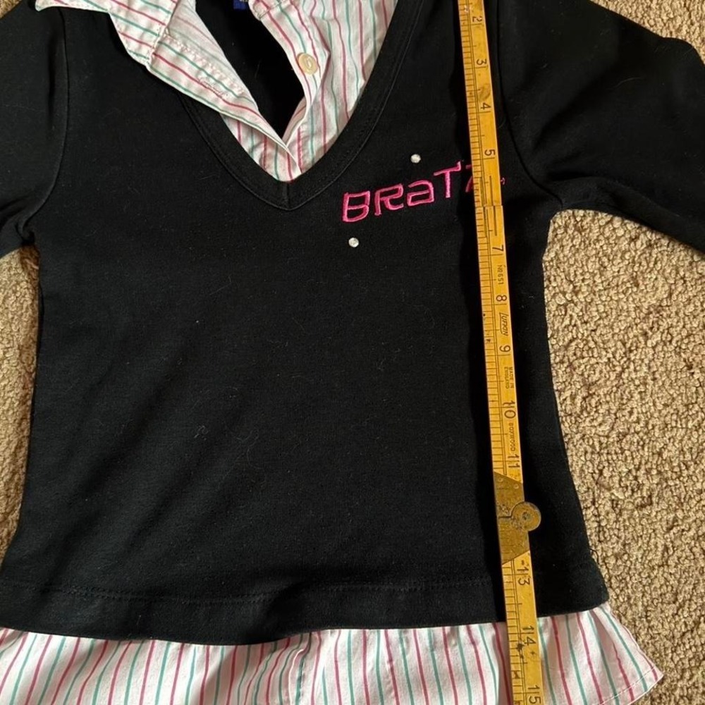 Y2K 2000s Vintage deadstock Bratz Tokyo Go-Go long sleeve shirt - Picture 6 of 7